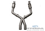 2 1/2" Stainless Steel Off Road X Pipe 4.6L